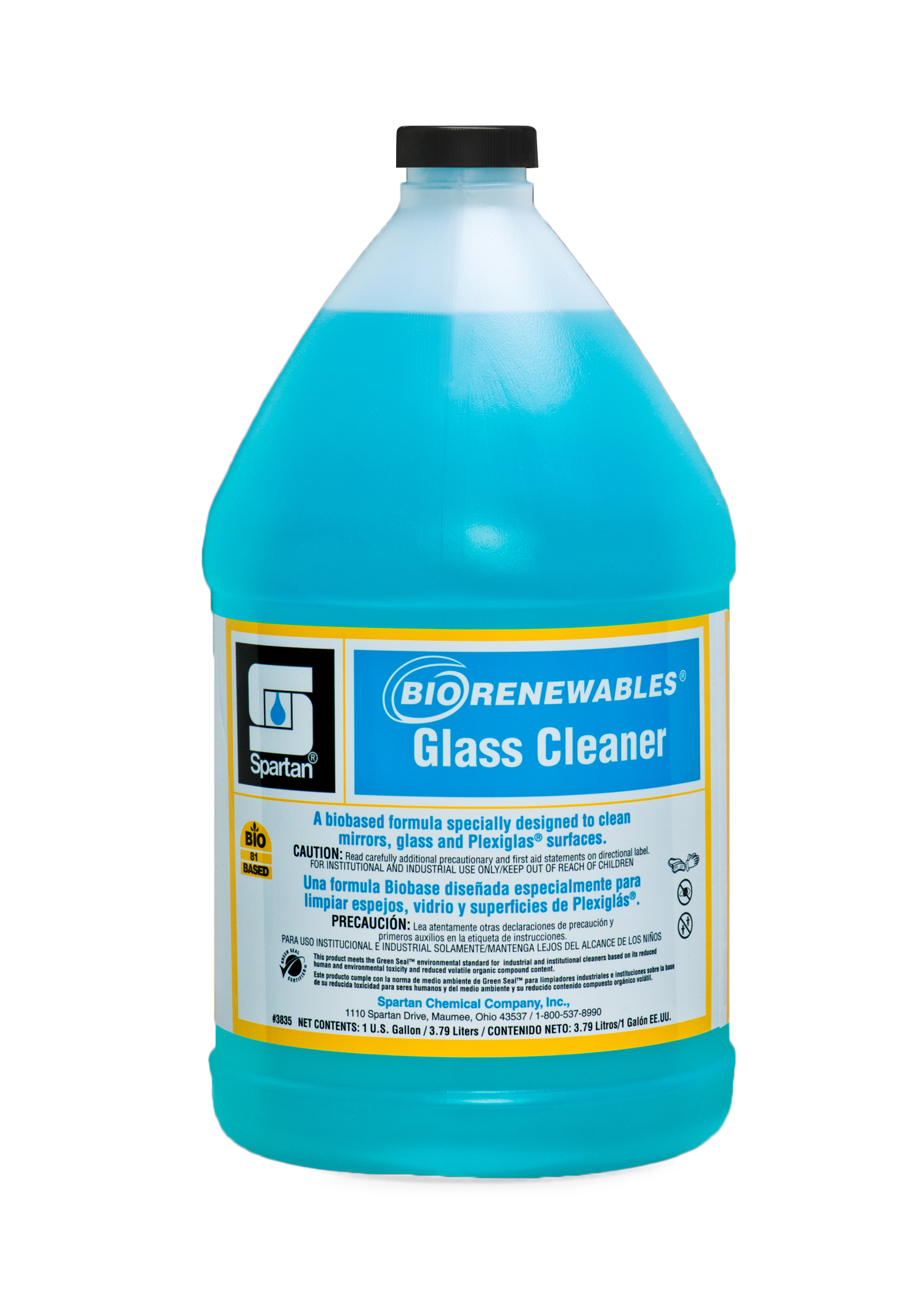 BioRenewables® Glass Cleaner 1 gallon (4 per case)